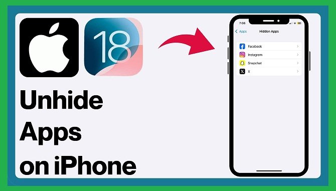 How to Unhide Apps on iPhone